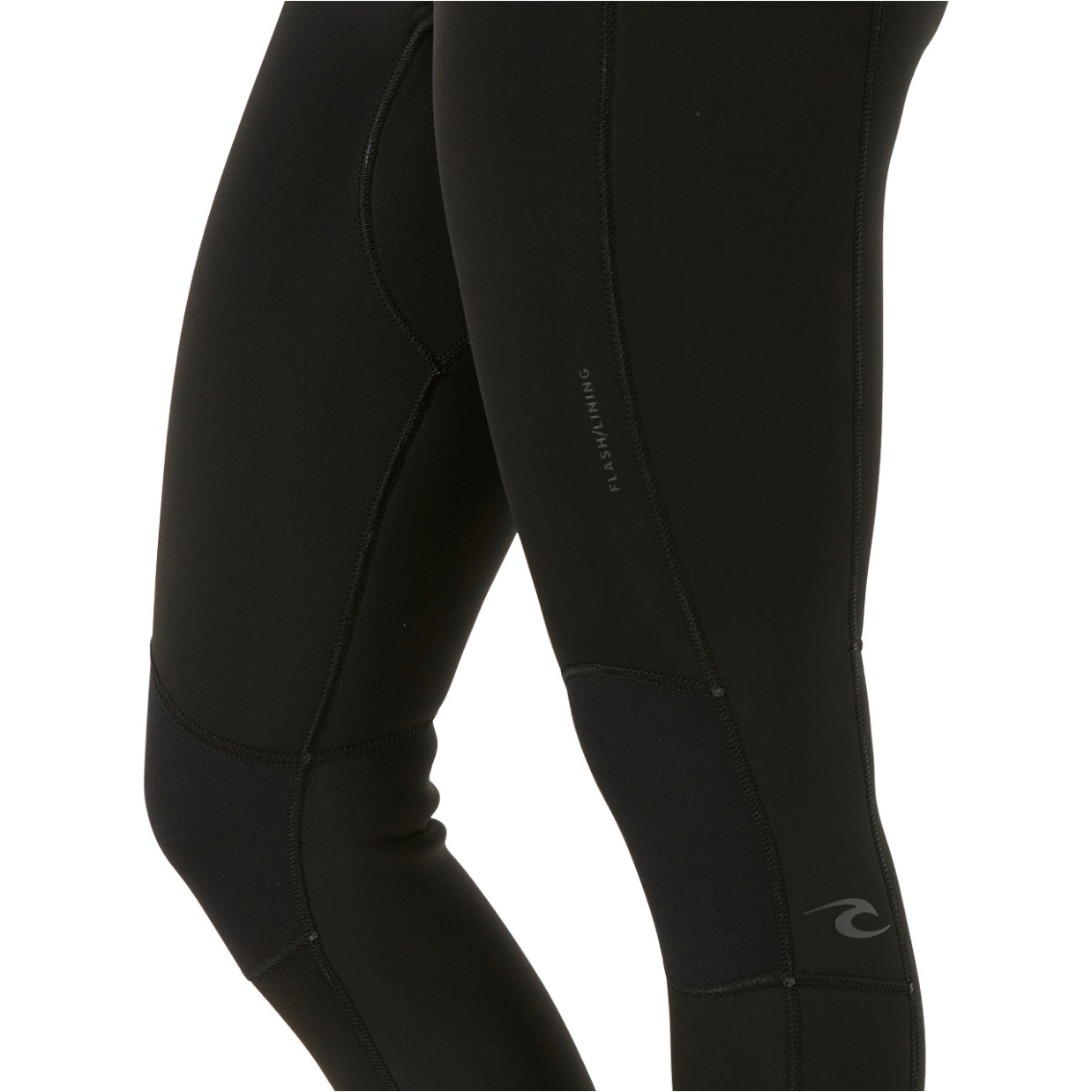 2026 Rip Curl Mujer Dawn Patrol 5/3mm Chest Zip Neopreno 15ZWFS - Black